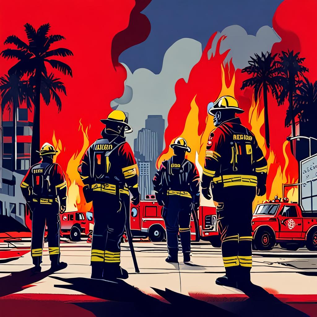 Los Angeles Fire Department Hires Celebrity PR Firm Amid Criticism Over Palisades Fire Response