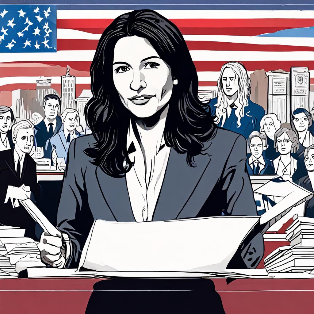 Tulsi Gabbard's Unexplained Presence at FBI's Georgia Elections Office Raid Sparks Controversy