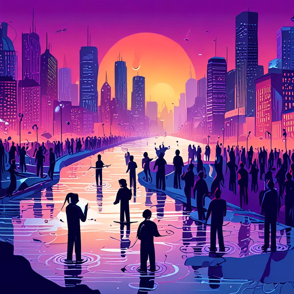 Unusual Solace and Financial Turmoil: Frozen River Dance Party in Kyiv Amid Power Cuts, and Indonesia's Stock Market Probe